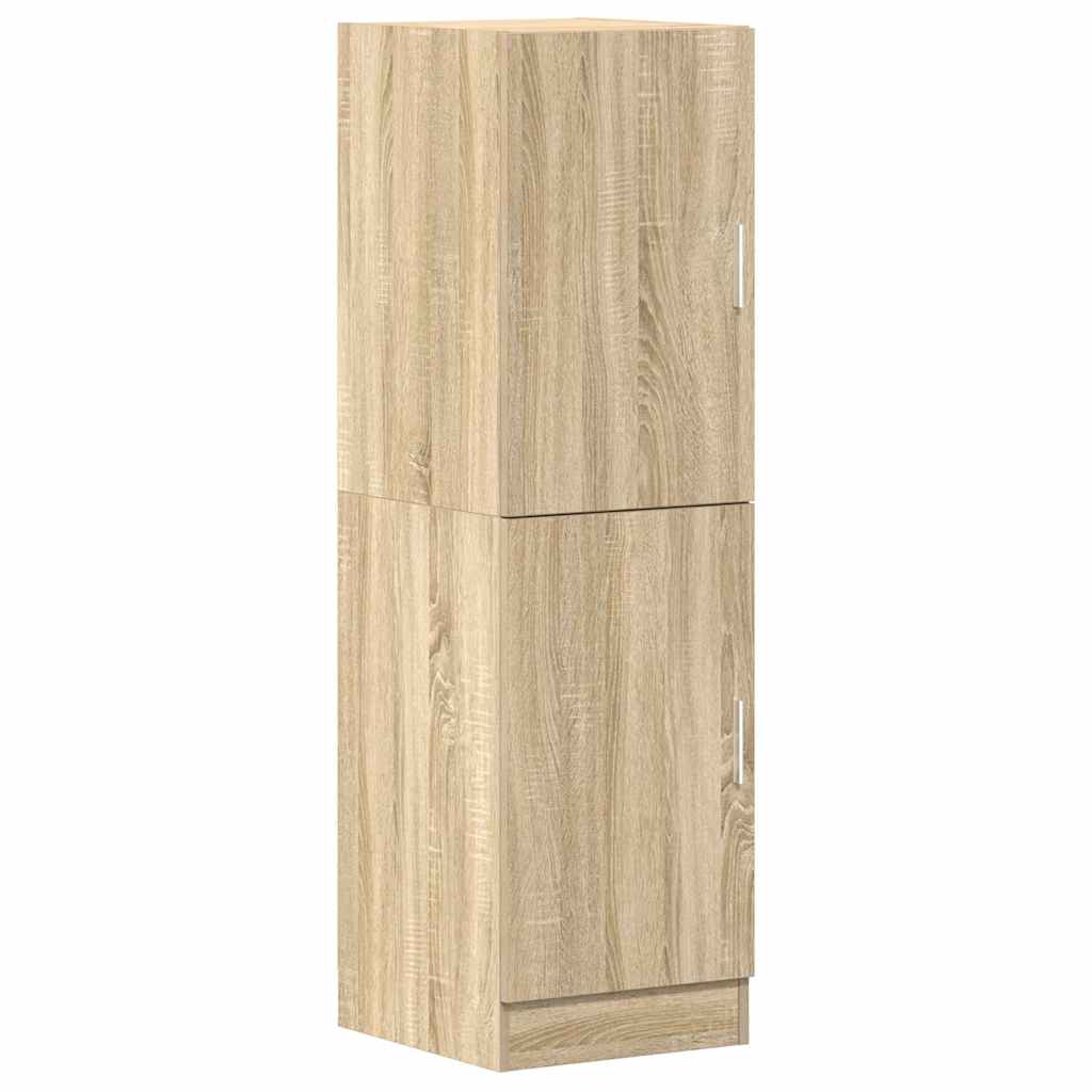 Set di Mobili da Cucina 2 pz Rovere Sonoma in Truciolato