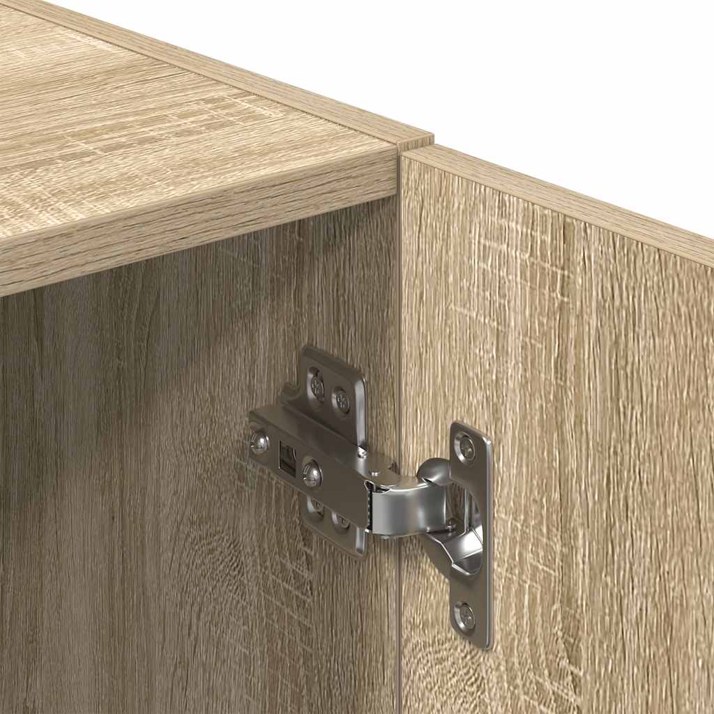 Set di Mobili da Cucina 2 pz Rovere Sonoma in Truciolato