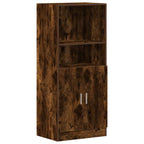 Set di Mobili da Cucina 2 pz Rovere Fumo in Truciolato