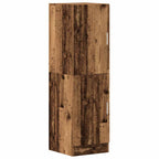 Set di Mobili da Cucina 2 pz Legno Antico in Truciolato