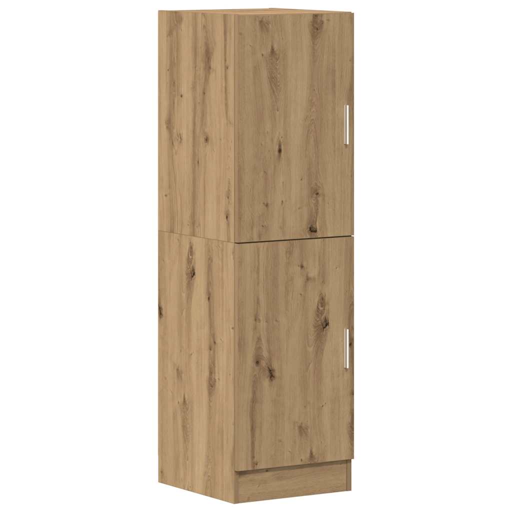 Set di Mobili da Cucina 2 pz Rovere Marrone in Truciolato
