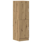 Set di Mobili da Cucina 2 pz Rovere Marrone in Truciolato