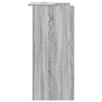 Banco Reception Grigio Sonoma 100x50x103,5 cm Legno Multistrato