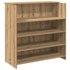 Banco Reception Rovere Artigianale 100x50x103,5cm in Truciolato