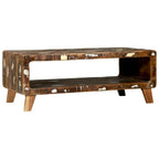 Tavolino da salotto 90 x 50 x 35 cm Legno Recuperato Massello