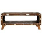 Tavolino da salotto 90 x 50 x 35 cm Legno Recuperato Massello