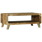 Tavolino da salotto 90 x 50 x 35 cm Legno di mango massello