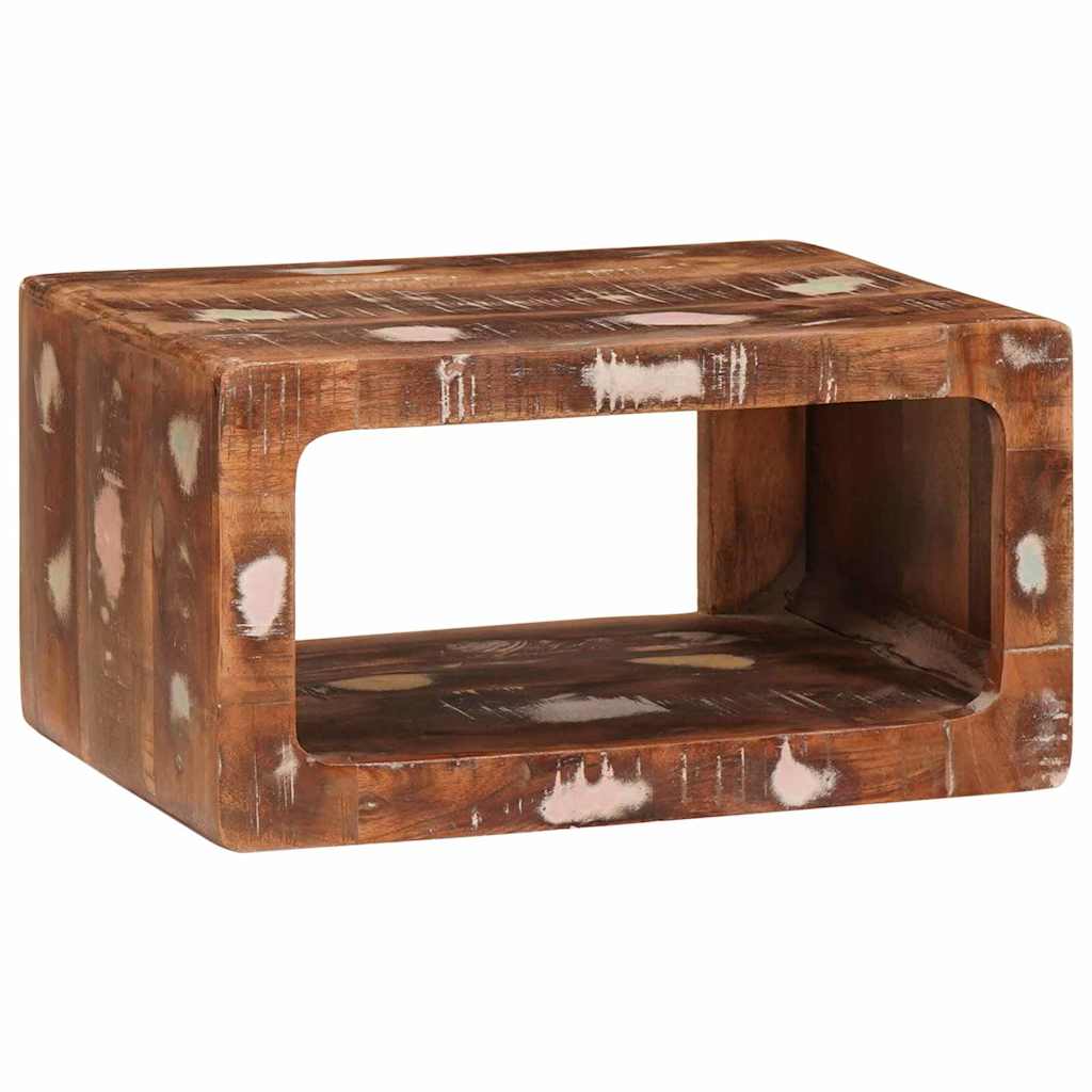 Comodino Marrone 45 x 30 x 24 cm Legno Recuperato Massello