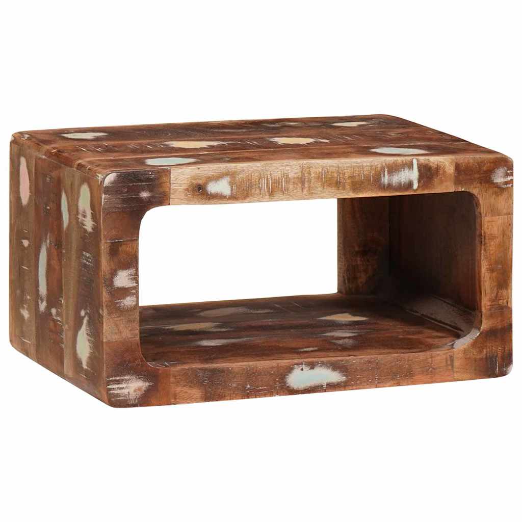 Comodino Marrone 45 x 30 x 24 cm Legno Recuperato Massello