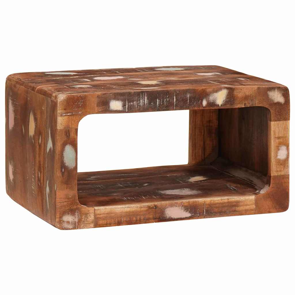 Comodino Marrone 45 x 30 x 24 cm Legno Recuperato Massello