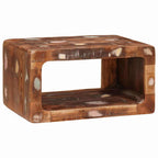 Comodino Marrone 45 x 30 x 24 cm Legno Recuperato Massello