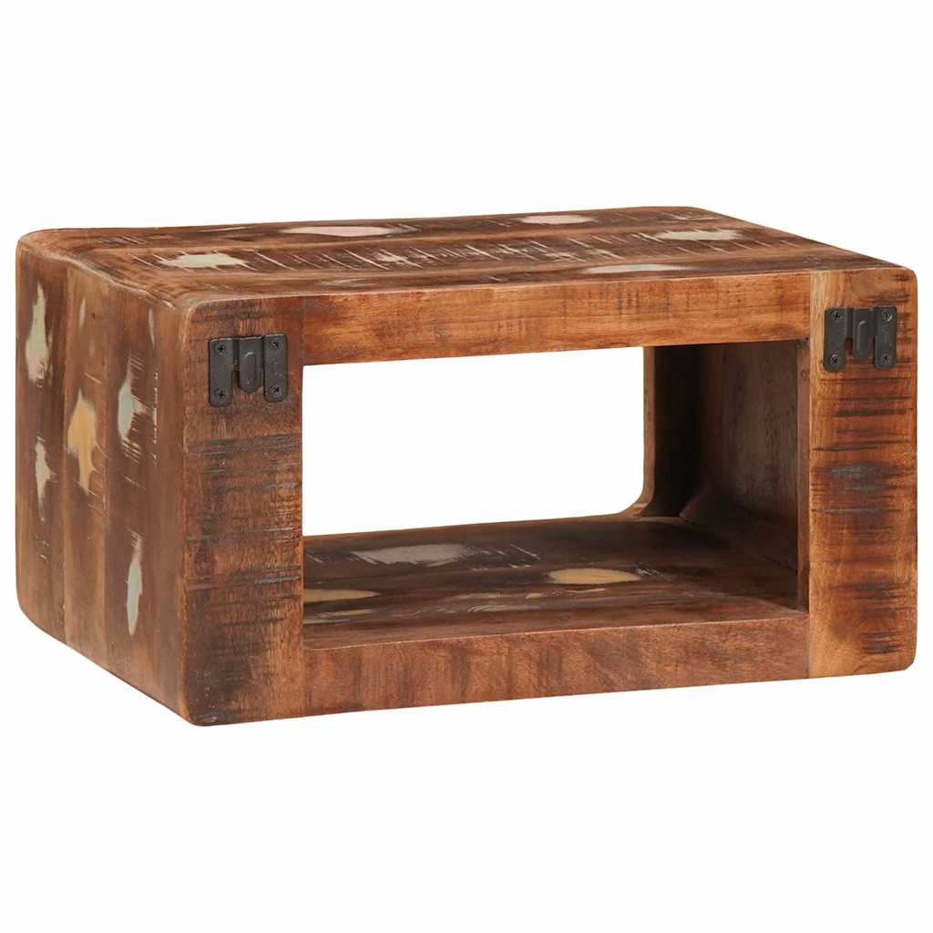 Comodino Marrone 45 x 30 x 24 cm Legno Recuperato Massello