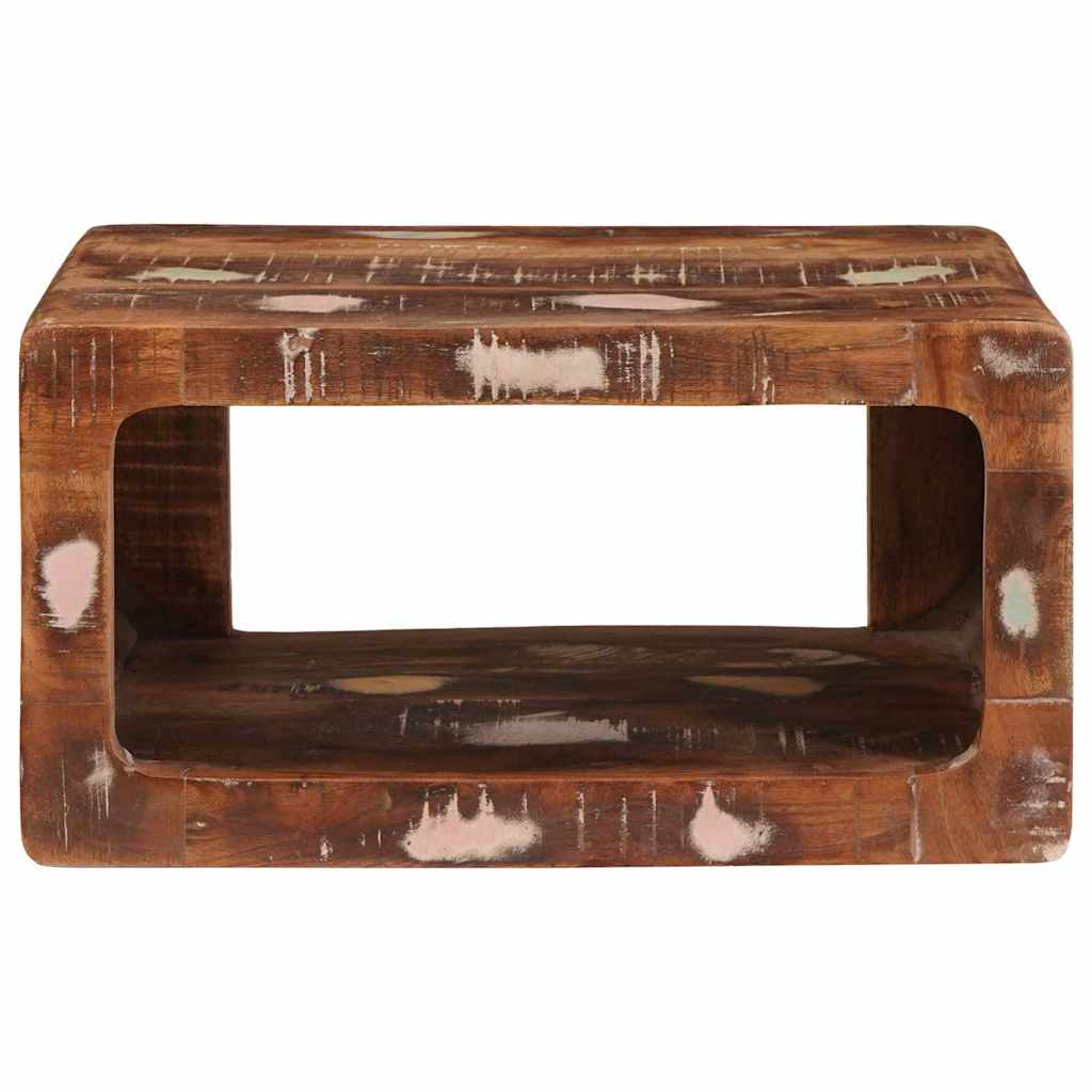Comodino Marrone 45 x 30 x 24 cm Legno Recuperato Massello