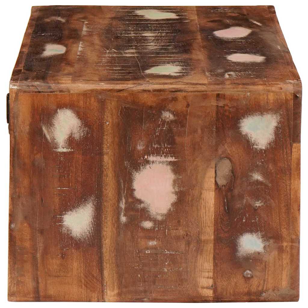 Comodino Marrone 45 x 30 x 24 cm Legno Recuperato Massello