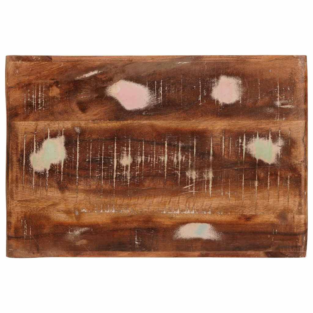 Comodino Marrone 45 x 30 x 24 cm Legno Recuperato Massello