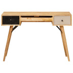 Scrivania Marrone 110 x 55 x 76 cm Legno di mango massello