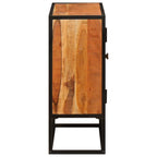 Credenza Beta Naturale 70 x 30 x 75 cm Legno di Acacia Massello