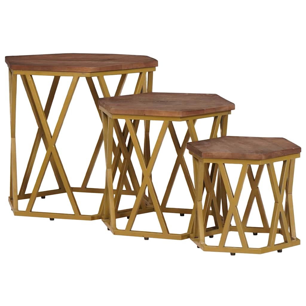 Tavolini da salotto Marrone 55 x 55 x 50 cm