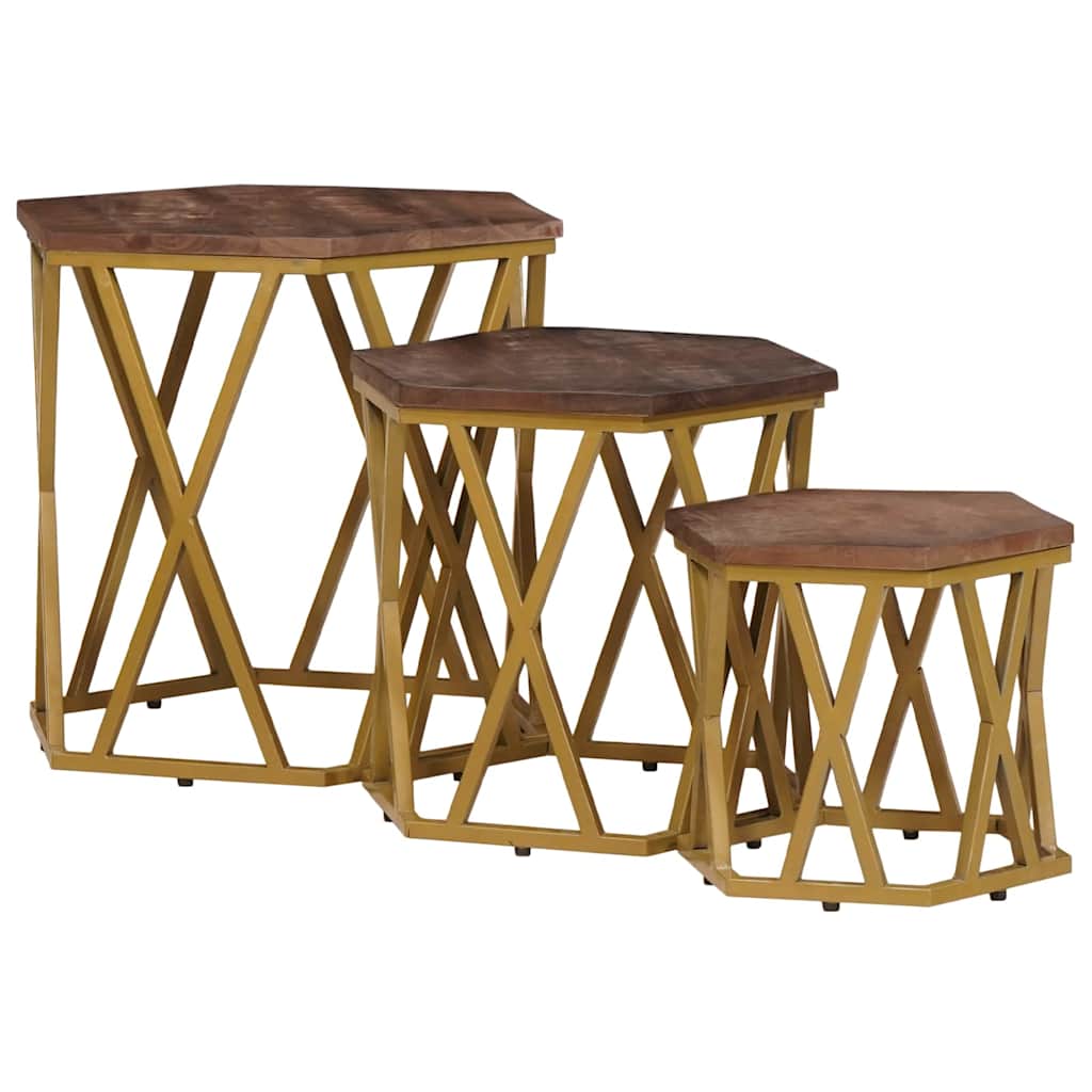 Tavolini da salotto Marrone 55 x 55 x 50 cm