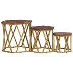 Tavolini da salotto Marrone 55 x 55 x 50 cm