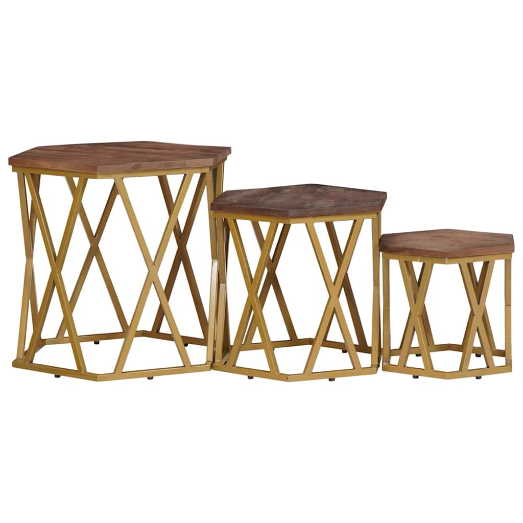 Tavolini da salotto Marrone 55 x 55 x 50 cm