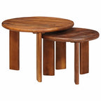 Tavoli da Caffè Nido 2 pcs Legno di mango massello