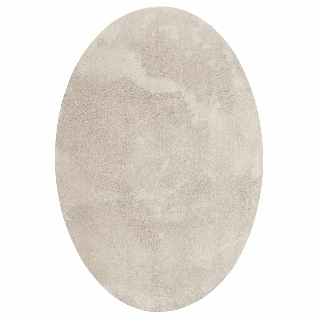 Tappeti per area Ovale HUARTE Beige 120 x 170 cm