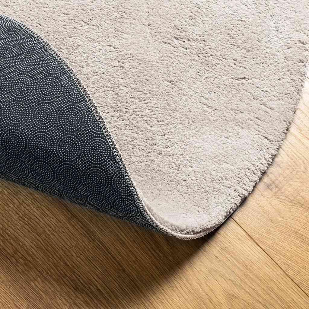 Tappeti per area HUARTE Sabbia 140 x 200 cm 100% Poliestere