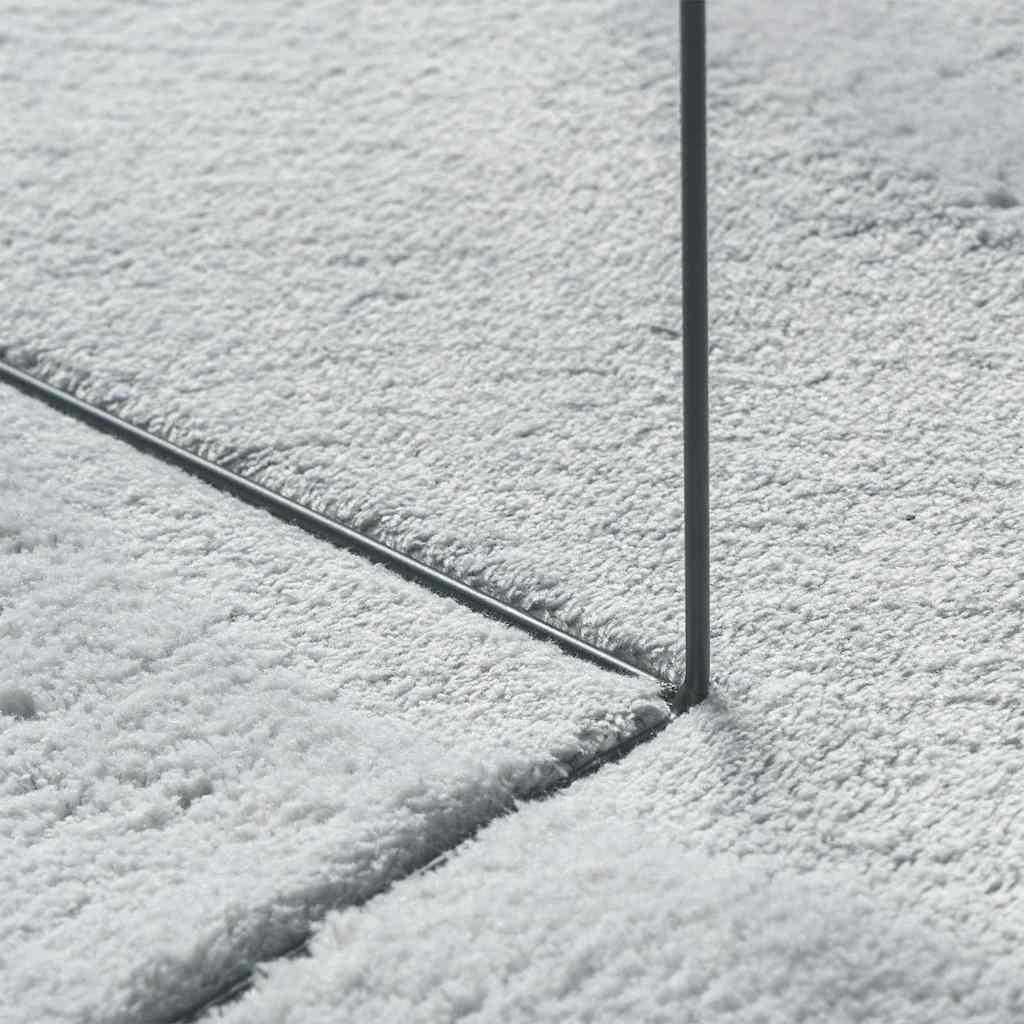 Tappeti per area Ovale HUARTE Grigio 80 x 150 cm