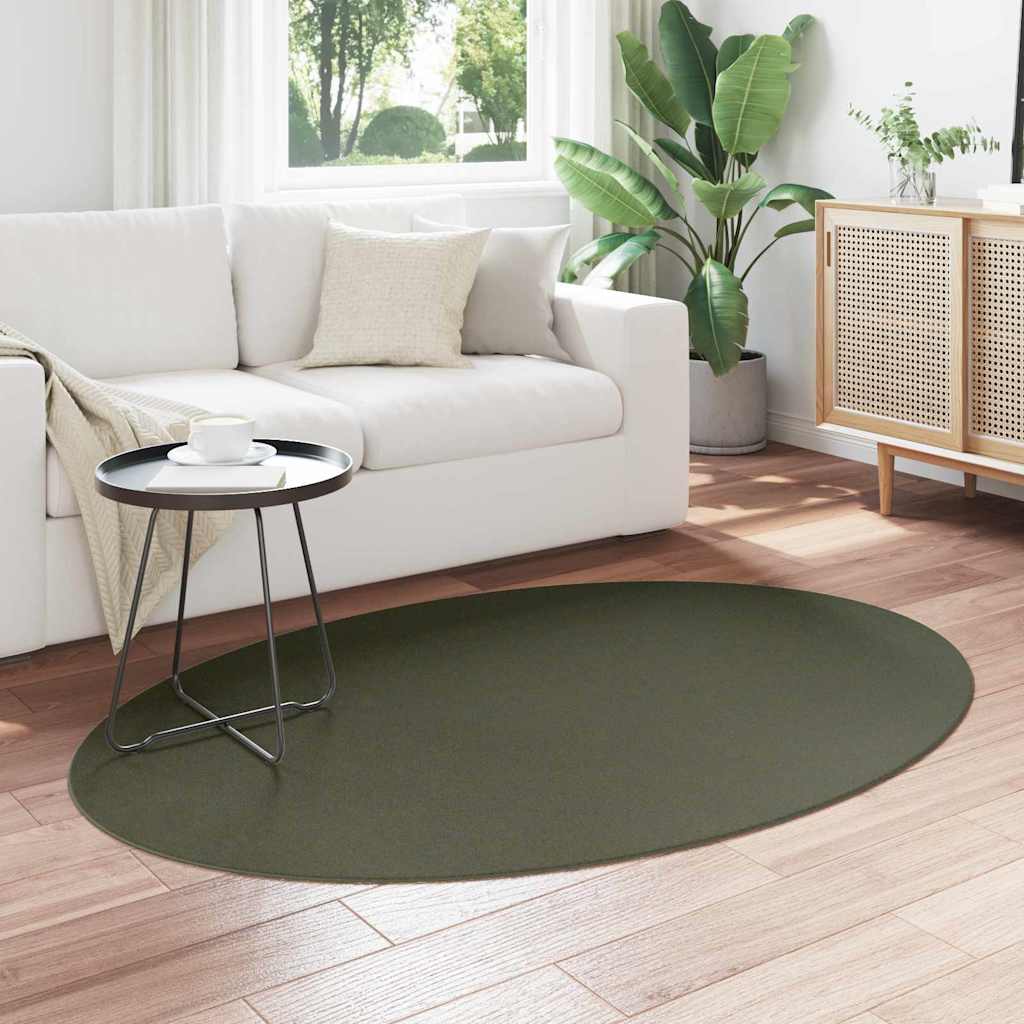 Tappeti per area HUARTE Verde Foresta 170 x 120 cm