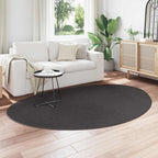 Tappeti per area HUARTE Antracite 160 x 230 cm Poliestere