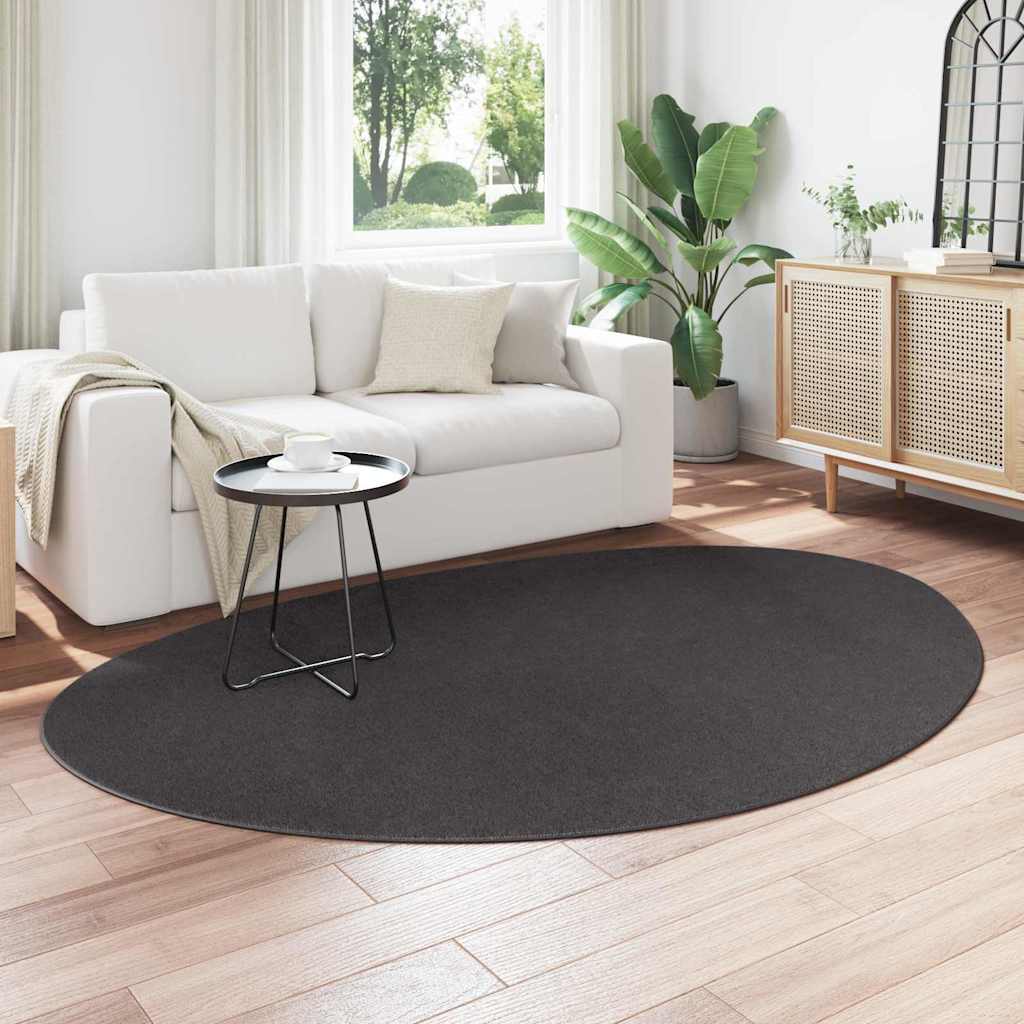 Tappeti per area HUARTE Antracite 160 x 230 cm Poliestere