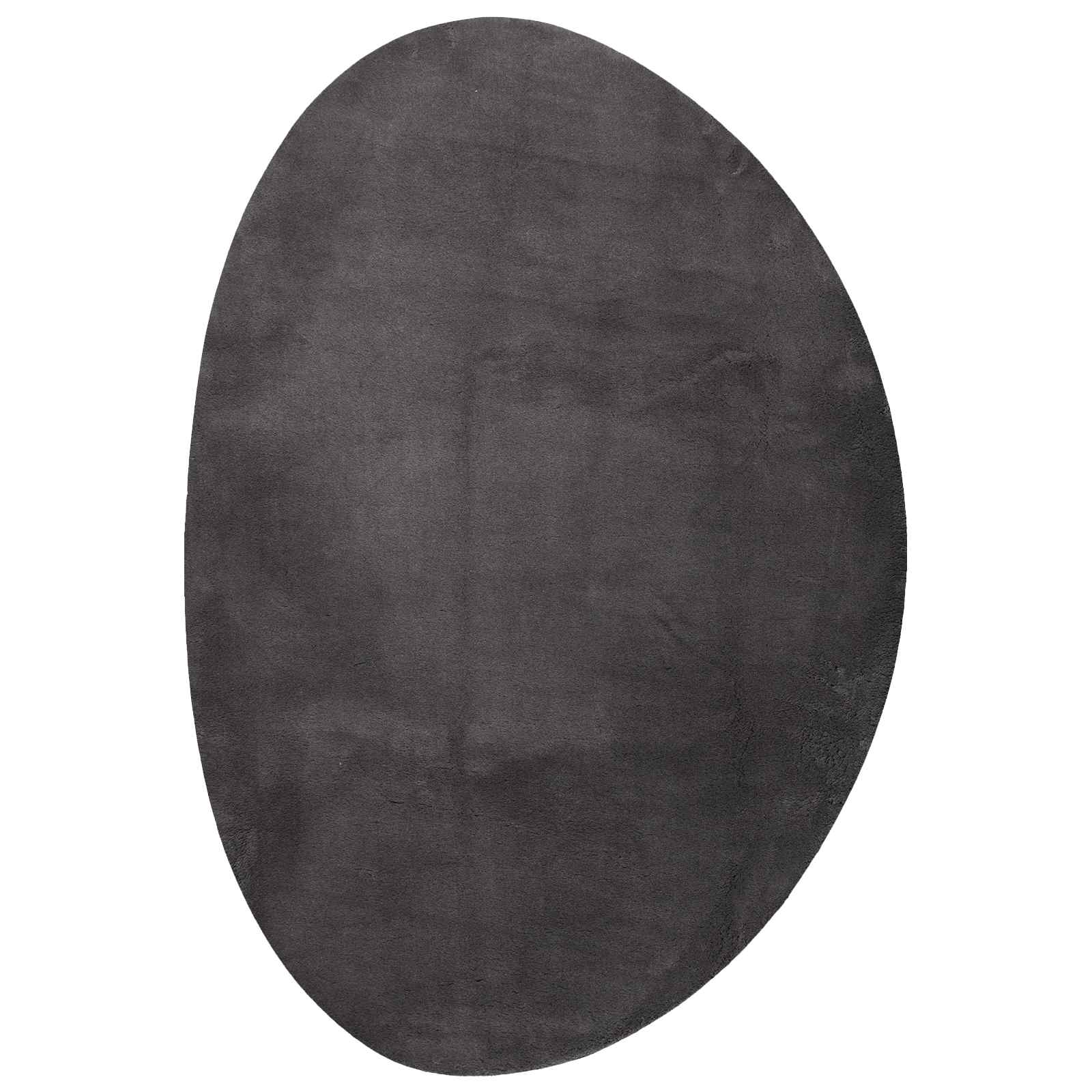 Tappeti per area HUARTE Antracite 160 x 230 cm Poliestere