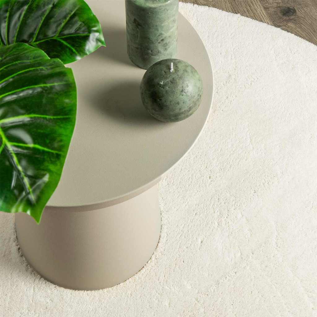 Tappeti per area HUARTE Crema 100 x 200 cm Poliestere