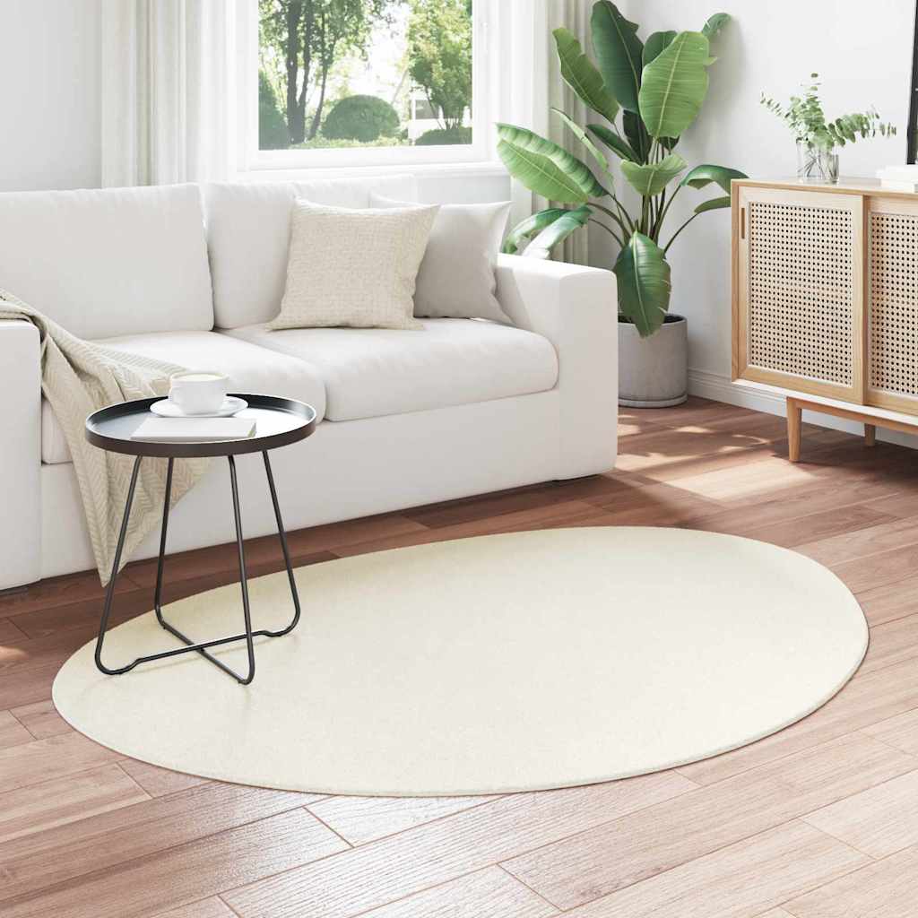Tappeti per area HUARTE Crema 100 x 200 cm Poliestere