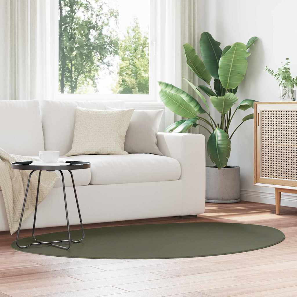 Tappeti per area HUARTE Verde foresta 120 x 170 cm Poliestere