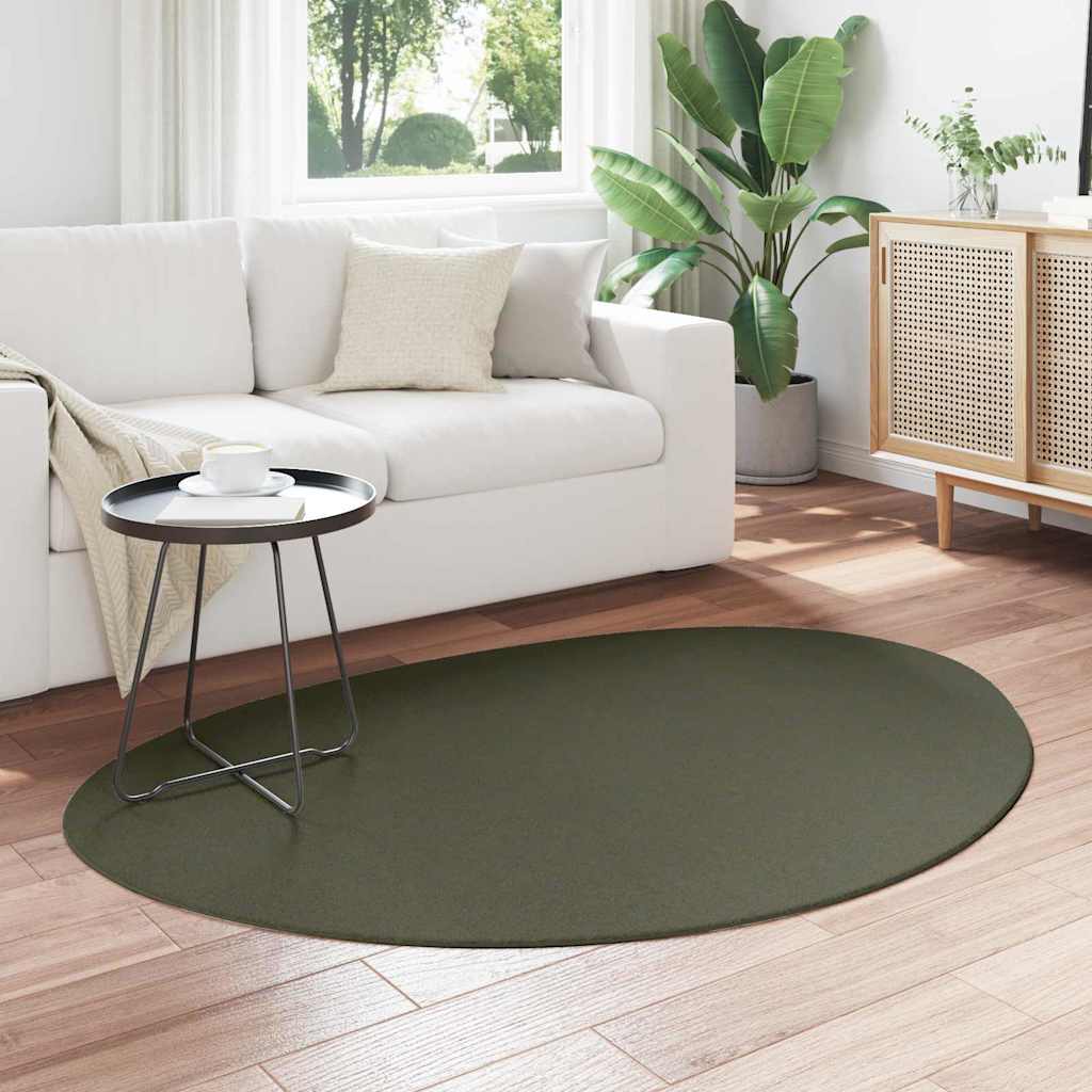 Tappeti per area HUARTE Verde foresta 120 x 170 cm Poliestere