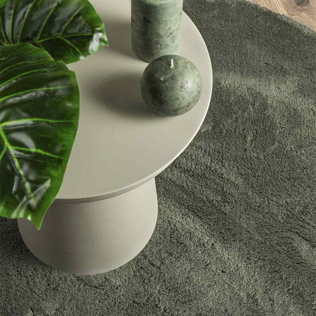Tappeti per area HUARTE Verde foresta 140 x 200 cm Poliestere
