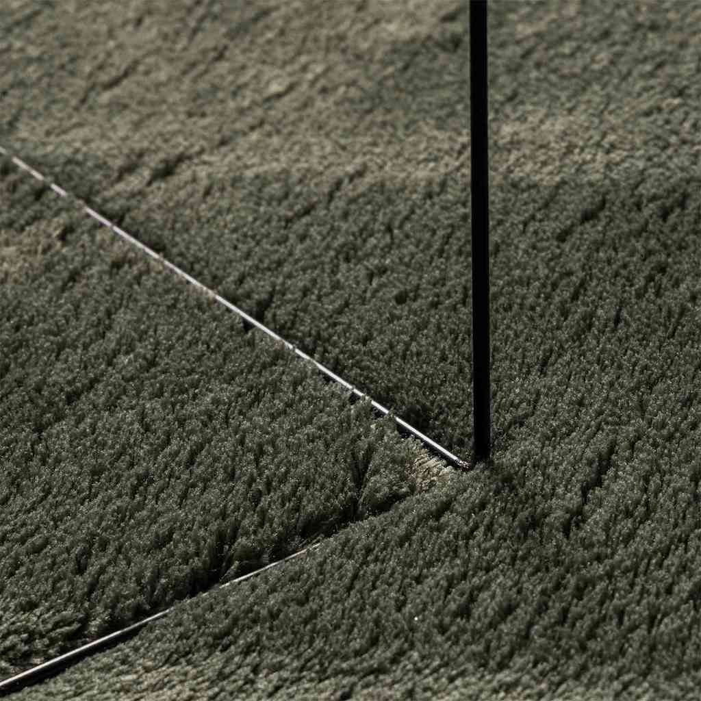 Tappeti per area HUARTE Verde foresta 140 x 200 cm Poliestere