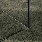 Tappeti per area HUARTE Verde foresta 140 x 200 cm Poliestere