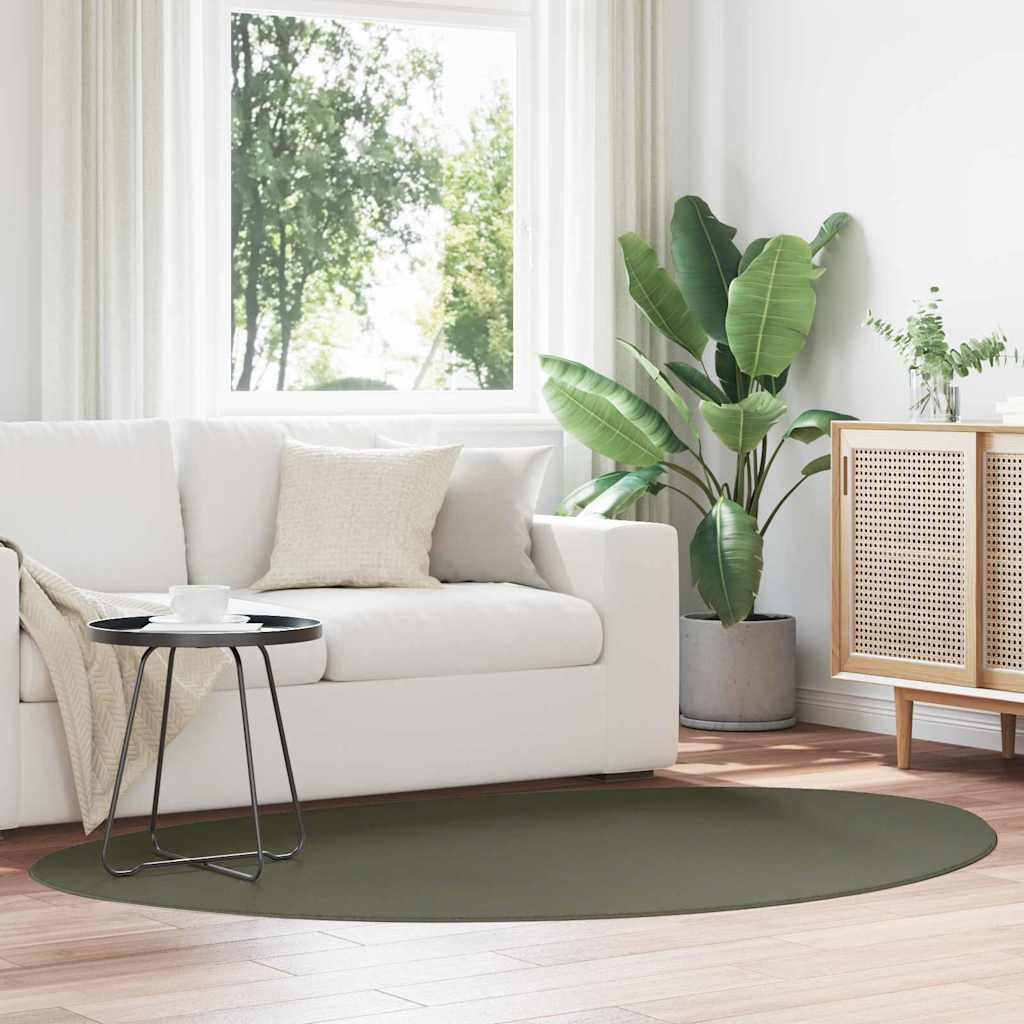 Tappeti per area HUARTE Verde foresta 140 x 200 cm Poliestere