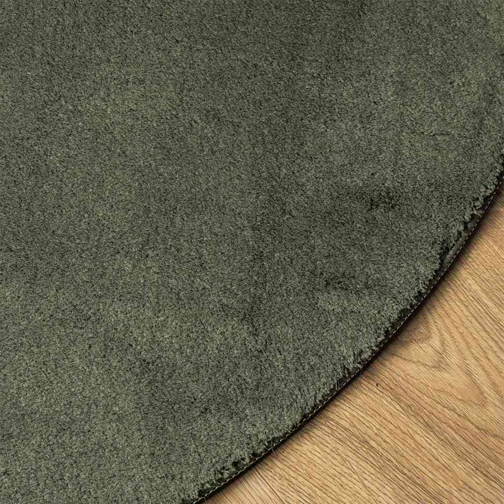 Tappeti per area HUARTE Verde foresta 160 x 230 cm Poliestere