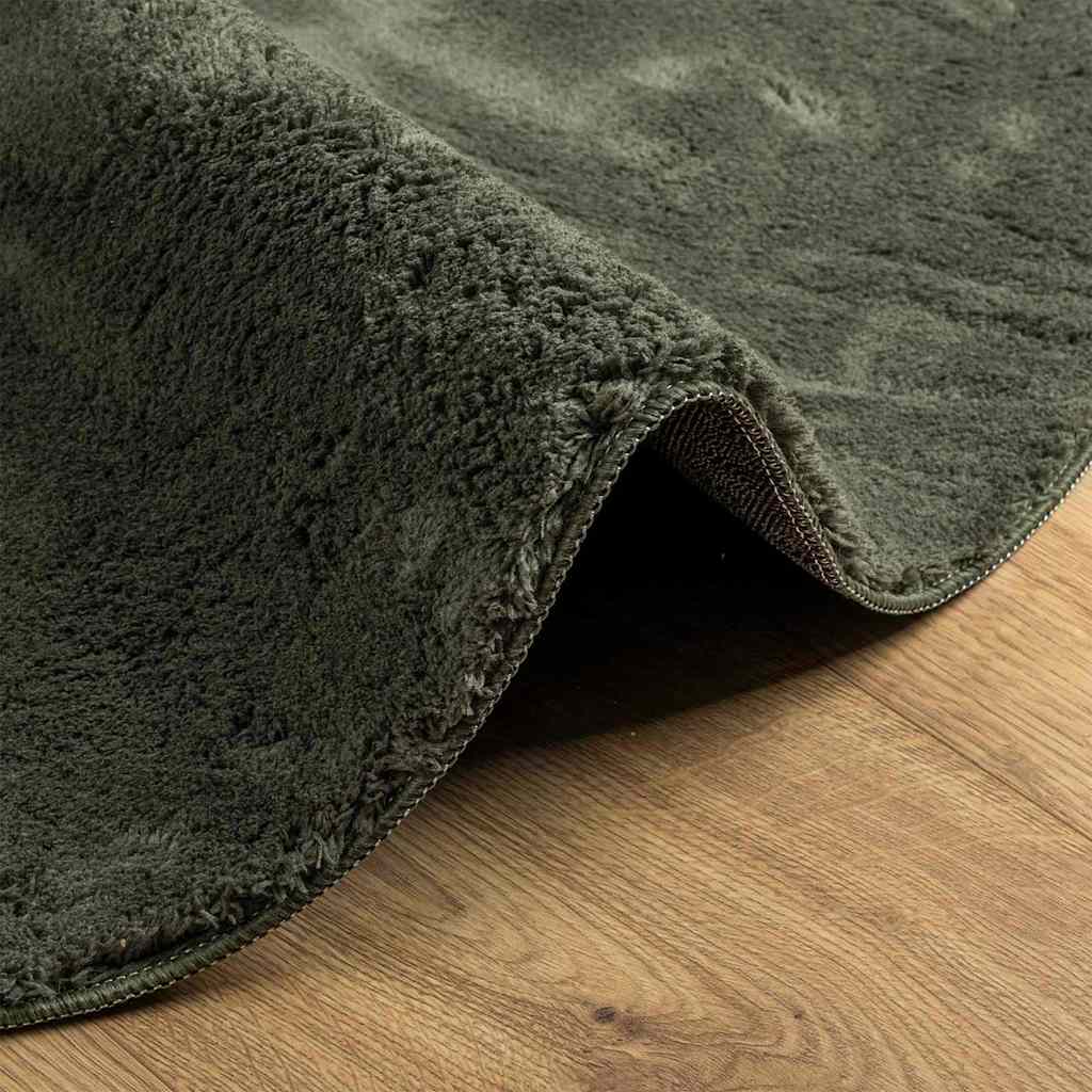 Tappeti per area HUARTE Verde foresta 160 x 230 cm Poliestere
