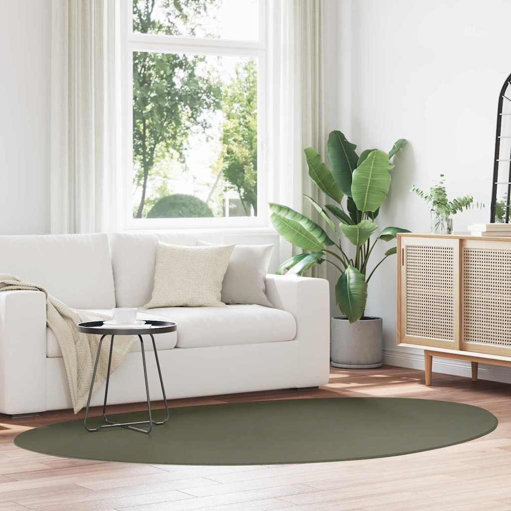 Tappeti per area HUARTE Verde foresta 160 x 230 cm Poliestere