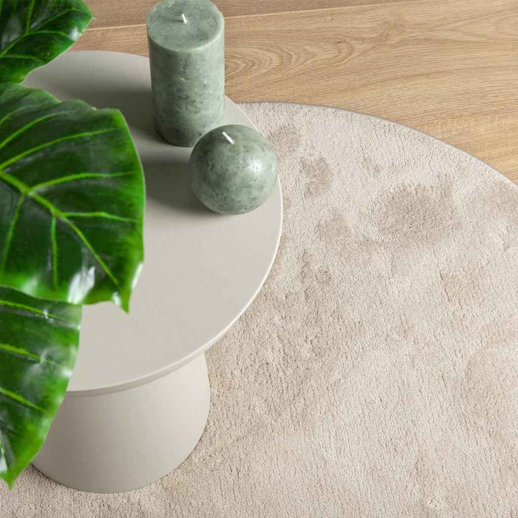 Tappeti per area HUARTE Beige 100 x 200 cm Poliestere