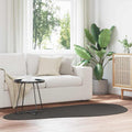 Tappeti per area HUARTE Antracite 100 x 200 cm Poliestere
