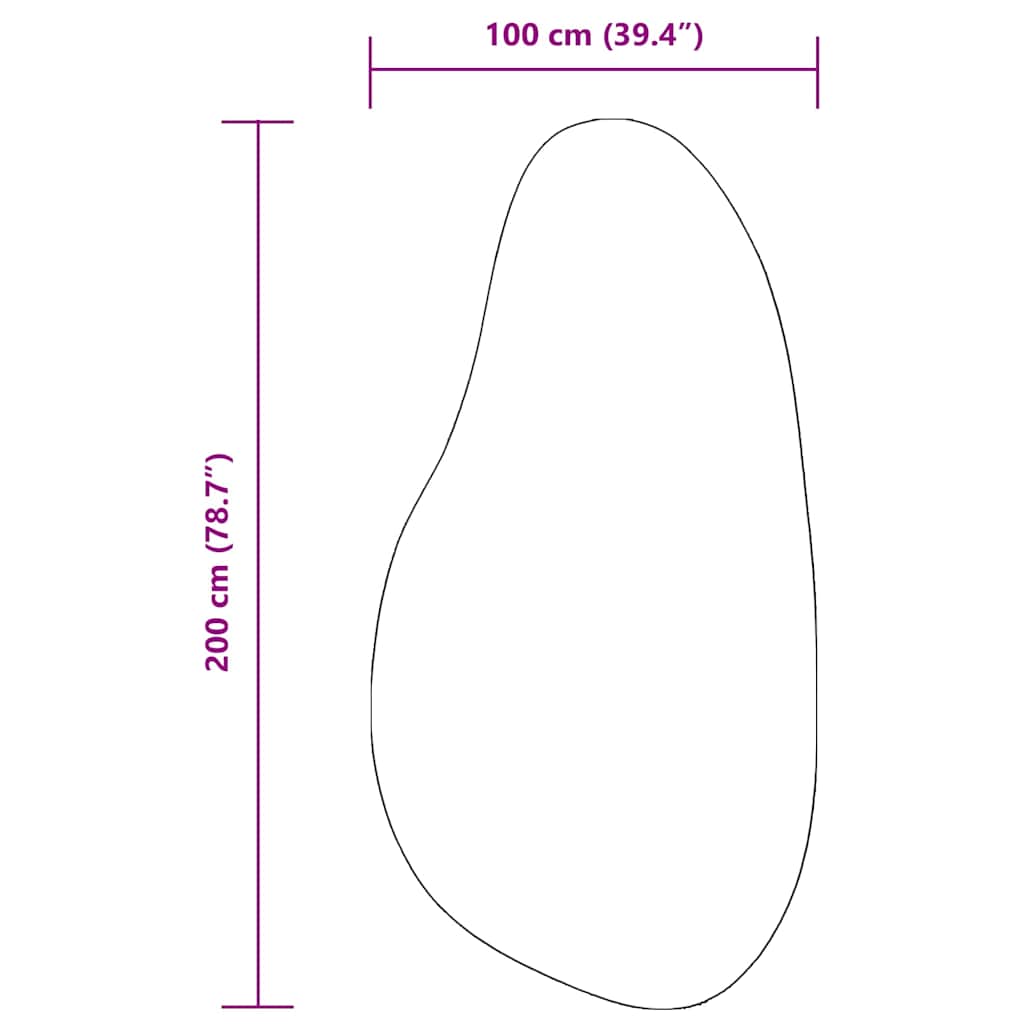 Tappeti per area HUARTE Antracite 100 x 200 cm Poliestere