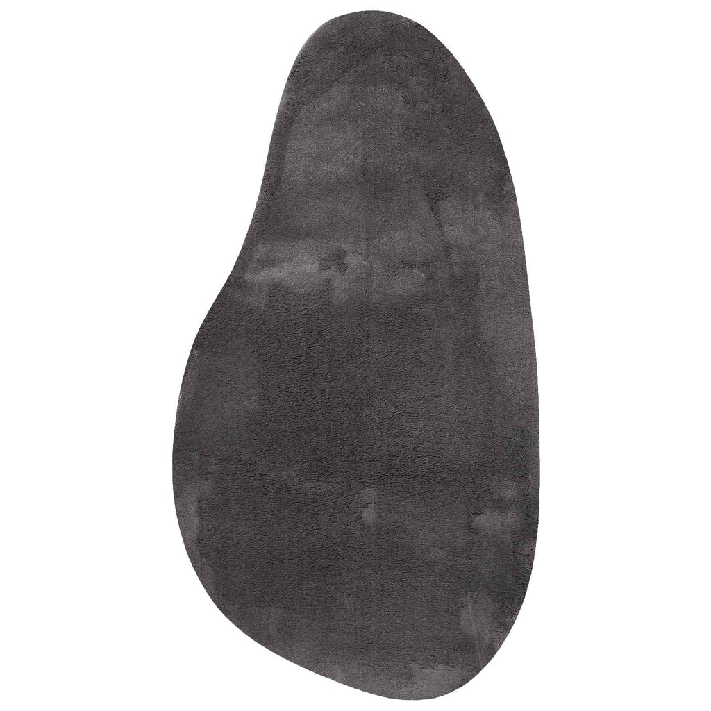 Tappeti per area HUARTE Antracite 100 x 200 cm Poliestere