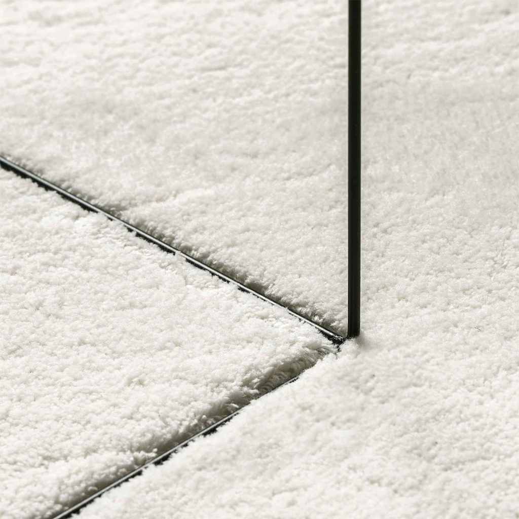 Tappeti per area HUARTE Crema 160 x 230 cm Poliestere