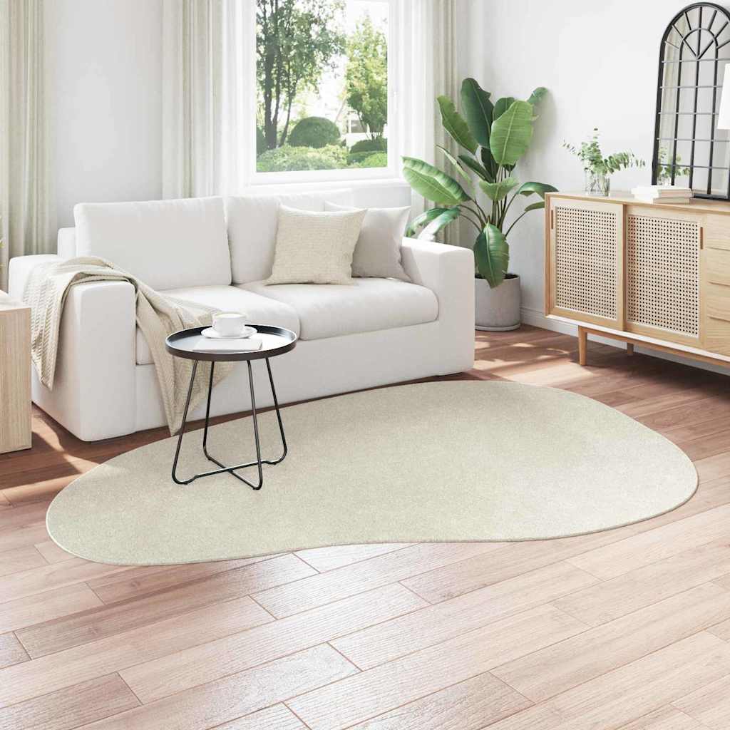 Tappeti per area HUARTE Crema 160 x 230 cm Poliestere